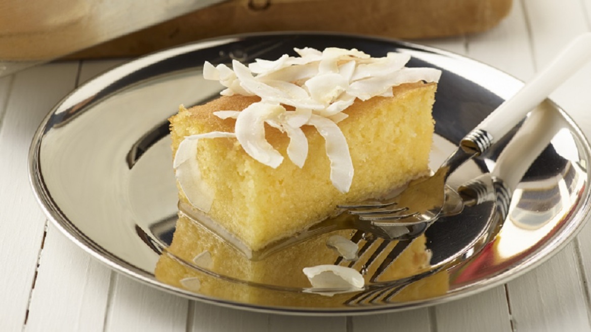 Το λαχταριστό ραβανί του Στέλιου Παρλιάρου