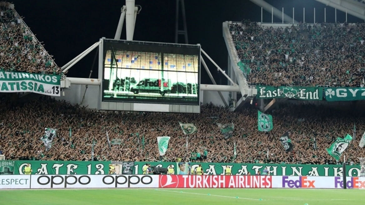 Παναθηναϊκός-Βιγιαρεάλ: Πράσινη... λαοθάλασσα στο ΟΑΚΑ με πάνω από 60.000 θεατές