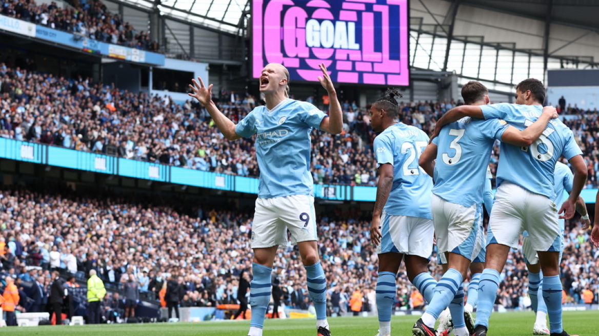 Premier League, Μάντσεστερ Σίτι - Νότιγχαμ Φόρεστ 2-0: Επαγγελματική νίκη για τους πρωταθλητές - Δείτε τα γκολ 