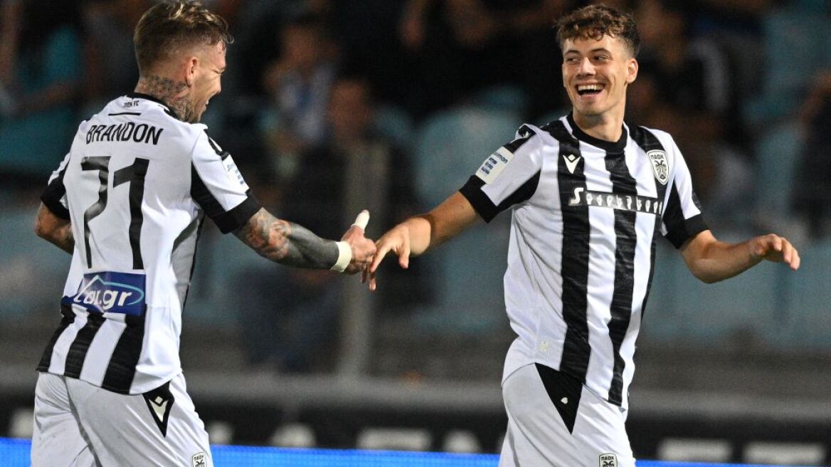 Stoiximan Super League 1, ΠΑΣ Γιάννινα-ΠΑΟΚ 1-3: Επίδειξη ισχύος με «ζωγραφιές» Κωνσταντέλια και Ζίβκοβιτς - Δείτε τα γκολ