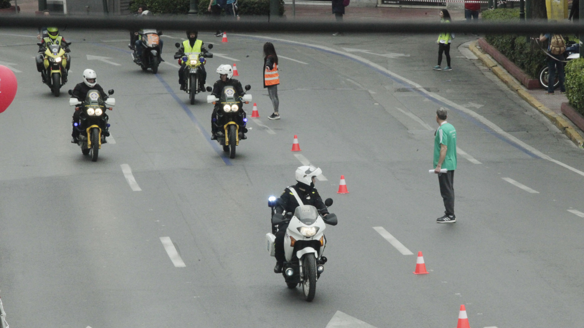 Κυκλοφοριακές ρυθμίσεις στο κέντρο της Αθήνας, την Κηφισιά και τη Μεταμόρφωση λόγω αγώνων δρόμου