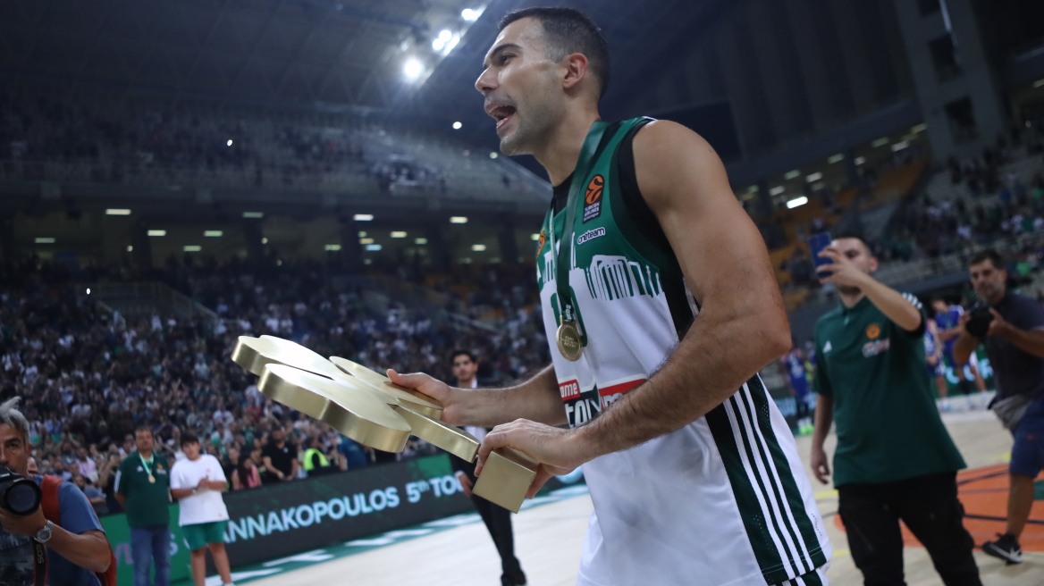 Ανυπόμονος ο Κώστας Σλούκας: «Περιμένω το ντέρμπι με τον Ολυμπιακό» - Βίντεο 