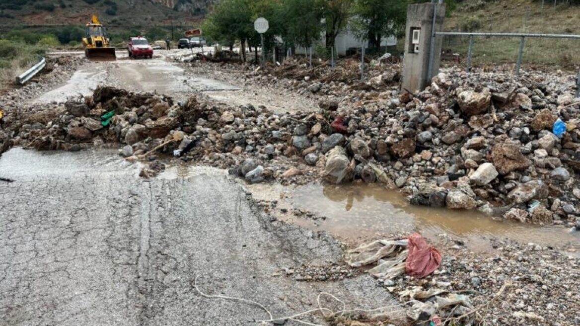 Κακοκαιρία: Ζημιές σε αγροτική παραγωγή και σε υποδομές της Κορινθίας