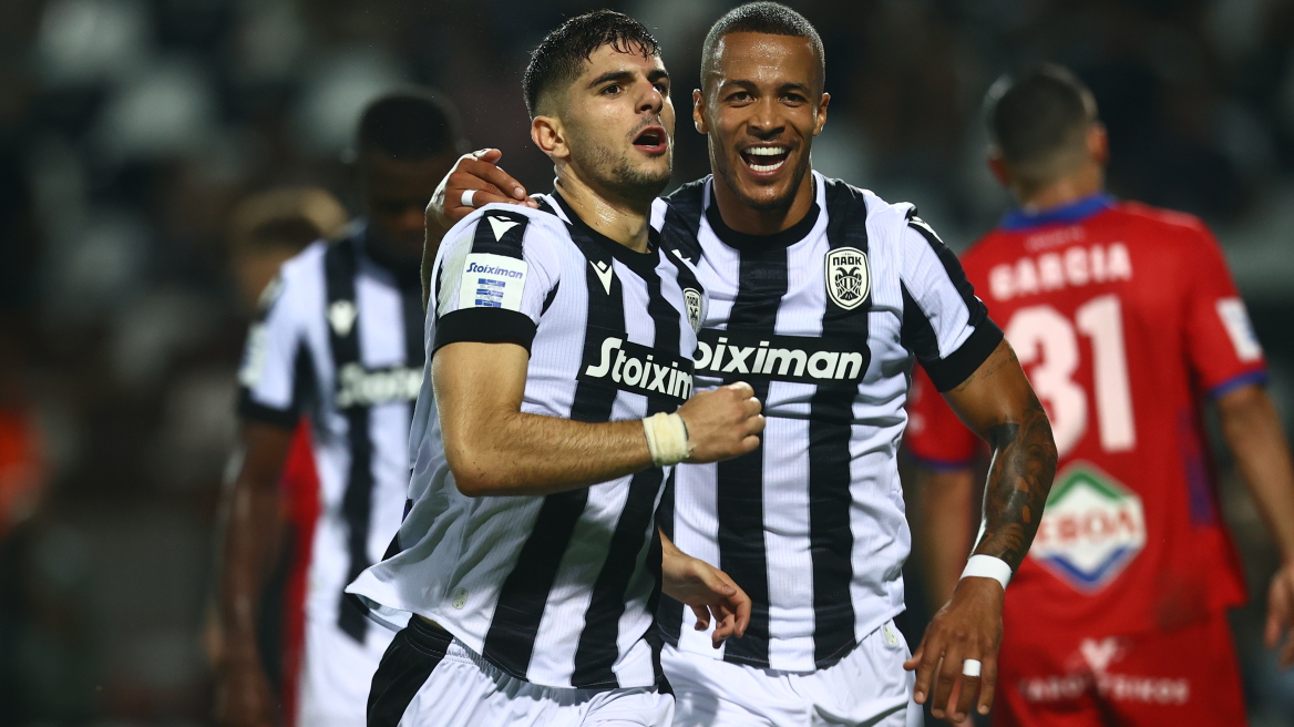 Stoiximan Super League 1, ΠΑΟΚ - Βόλος 3-0: Επαγγελματική νίκη στην Τούμπα - Δείτε τα γκολ 