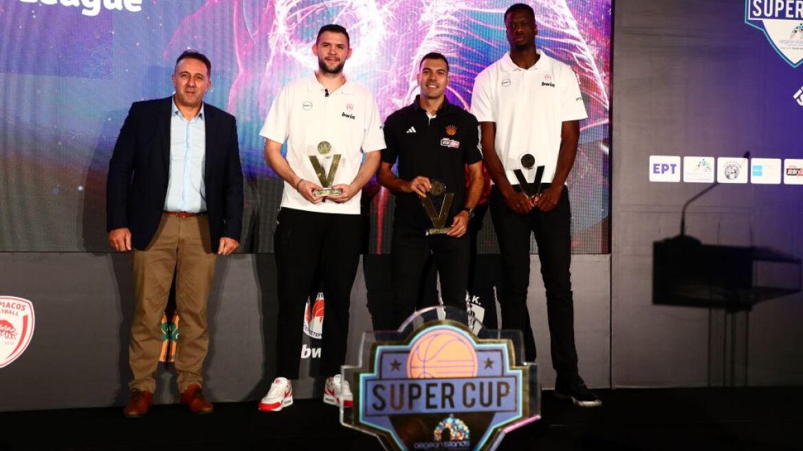 Basket League: H βράβευση των κορυφαίων της περσινής σεζόν