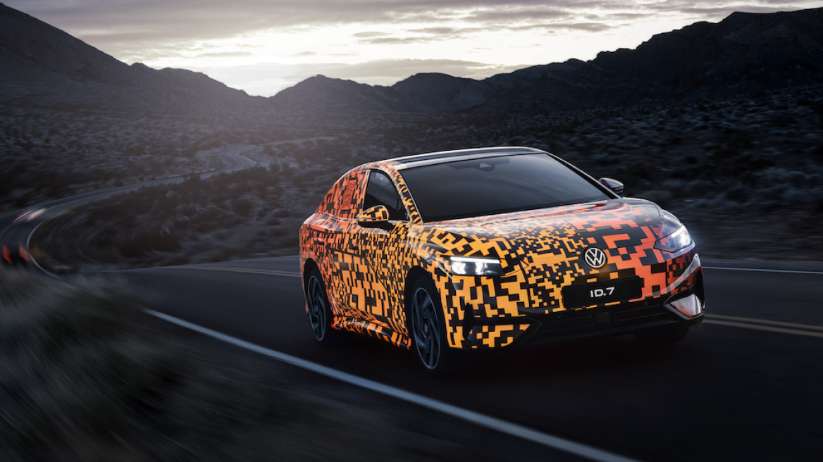 Ιδού το νέο VW ID.7 - Το δοκιμάσαμε λίγο πριν έρθει Ελλάδα (τιμές)