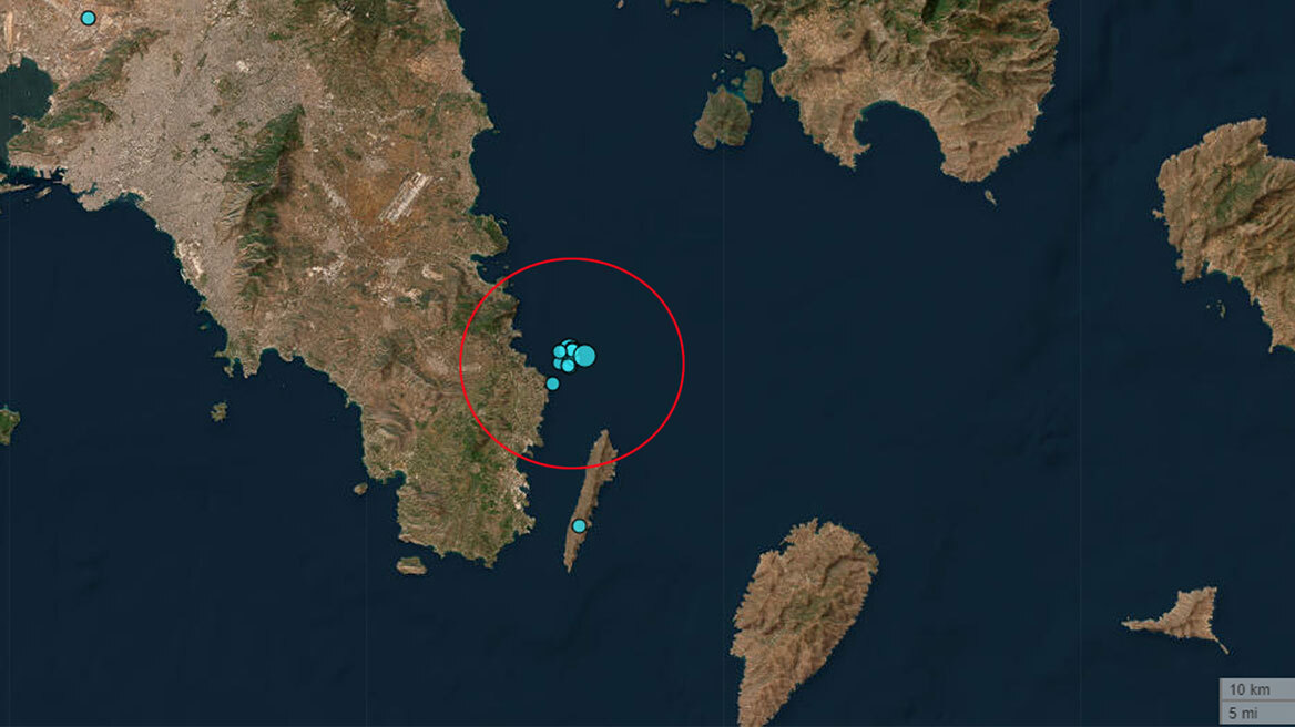 Σεισμός 3,2 Ρίχτερ στο Λαύριο έγινε αισθητός σε πολλές περιοχές της Αττικής