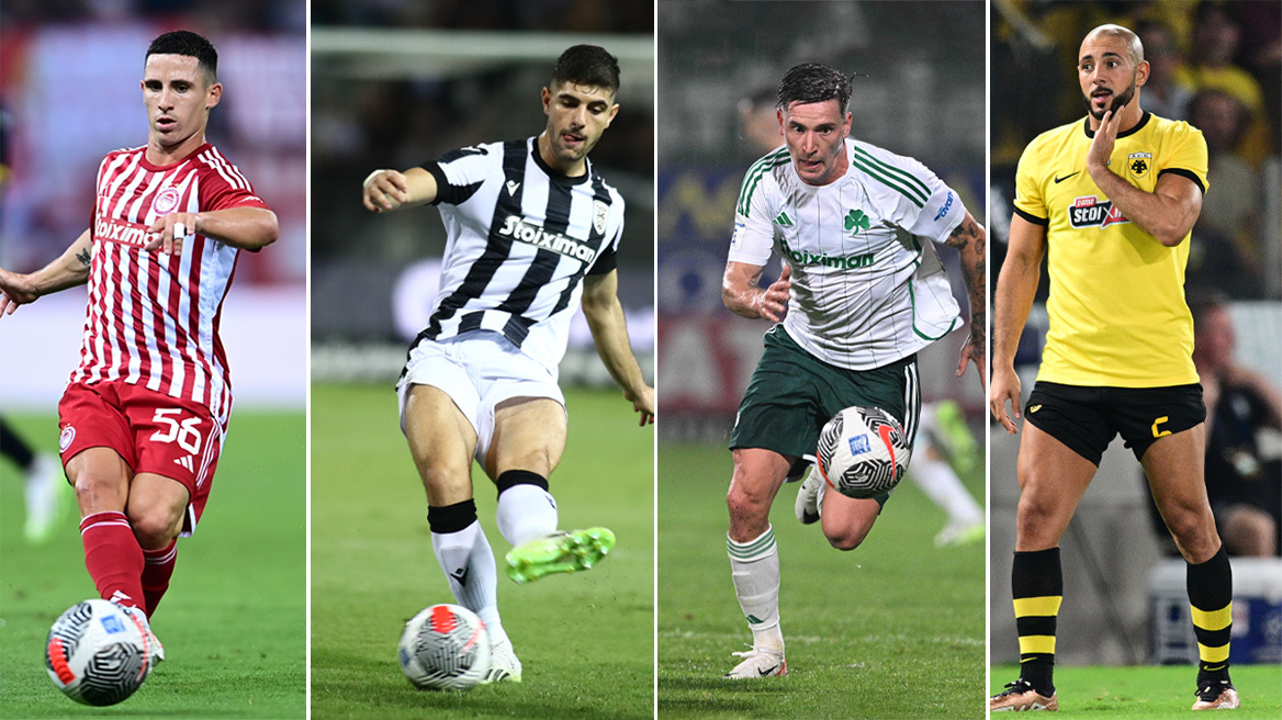 Super League: Στο «κατόπι» του Ολυμπιακού και του δεύτερου ΠΑΟΚ έμειναν Παναθηναϊκός και ΑΕΚ - Δείτε τα γκολ