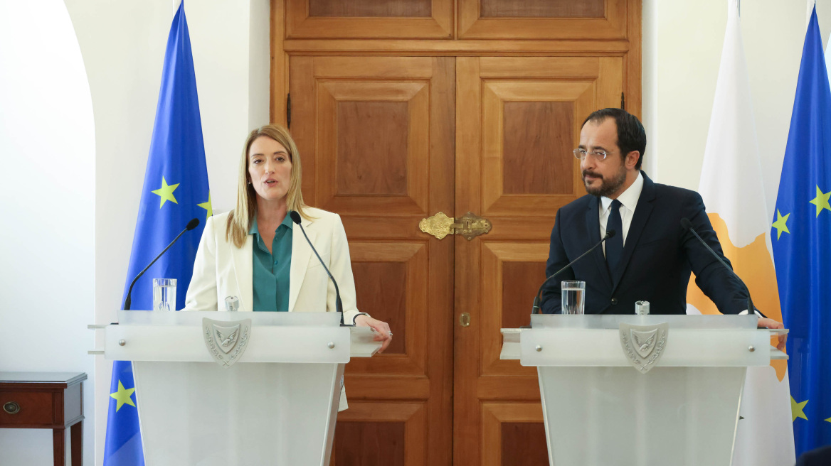 Στην Κύπρο η Μέτσολα - «Το Κυπριακό είναι και ευρωπαϊκό πρόβλημα», τονίζει