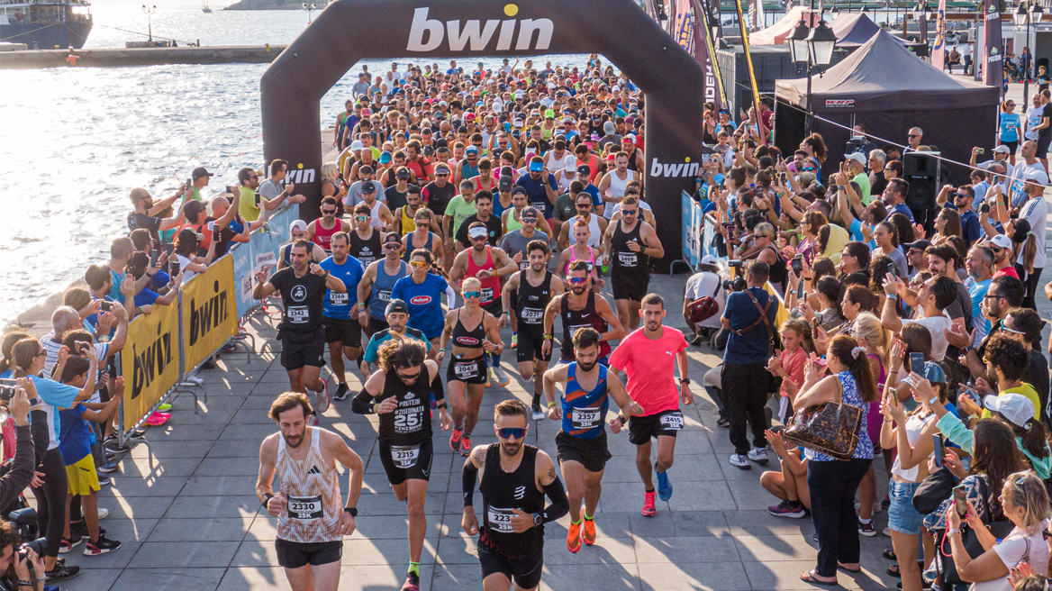 Ρεκόρ διαδρομών και συγκινήσεων στο 12ο  SPETSES MINI MARATHON