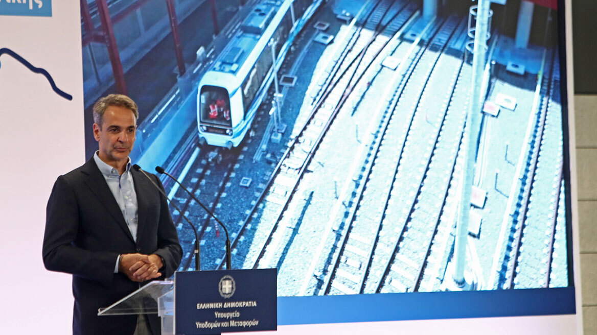 Μητσοτάκης: Κάνουμε το τελικό βήμα για να λειτουργήσει το μετρό Θεσσαλονίκης εντός του 2024