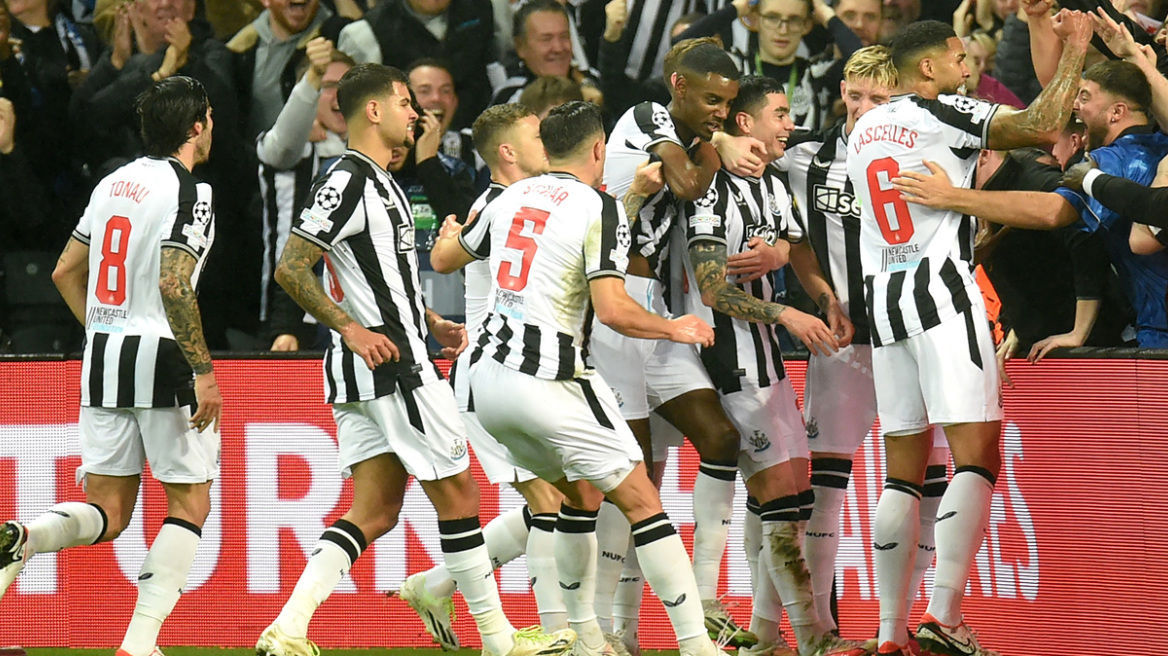 Champions League: Μαγική βραδιά για τη Νιούκαστλ που διέλυσε με 4-1 την Παρί - Δείτε τα 27 γκολ της βραδιάς