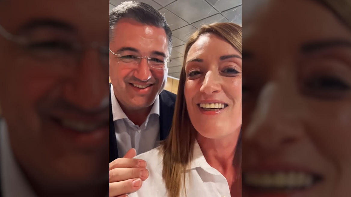 «Πάμε Τζίτζι! Με εμπιστοσύνη!» – Το βίντεο του  Τζιτζικώστα με την πρόεδρο του Ευρωπαϊκού Κοινοβουλίου 