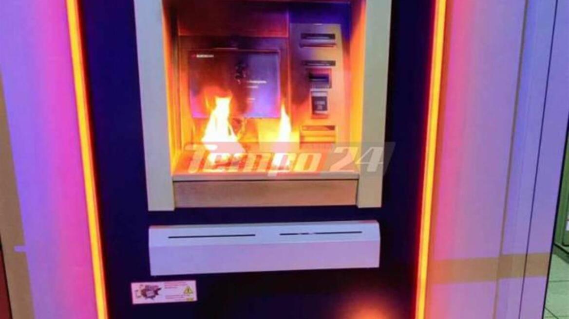 Πάτρα: Τετραπλή επίθεση σε ΑΤΜ τραπεζών και σε καταστήματα εταιριών