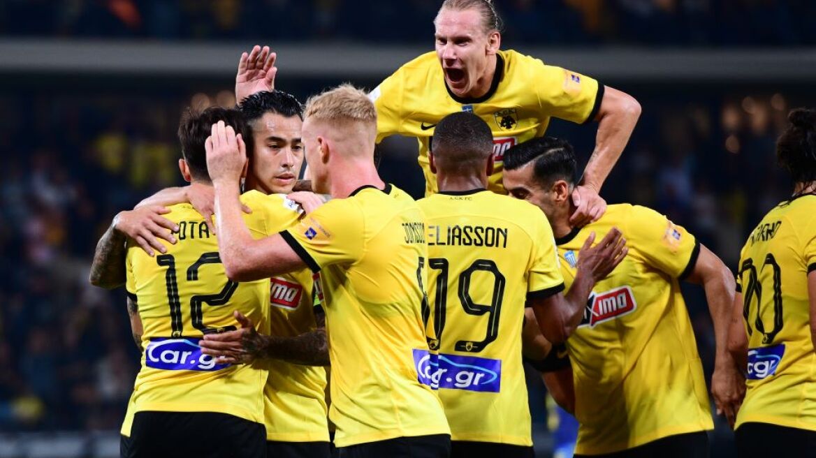 Super League 1, ΑΕΚ-Παναιτωλικός 3-0: Της... αμύνης τα παιδιά της έδωσαν μια εύκολη νίκη - Δείτε τα γκολ