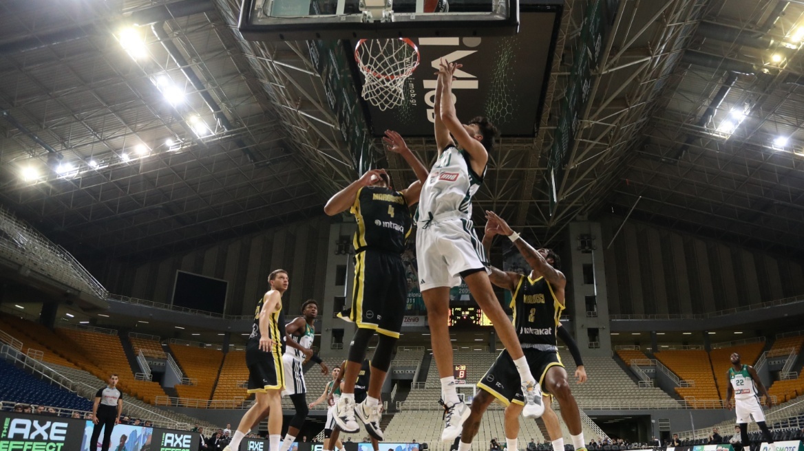 Basket League, Παναθηναϊκός - Μαρούσι 82-71: Προπόνηση ενόψει... Μπάγερν - Δείτε βίντεο