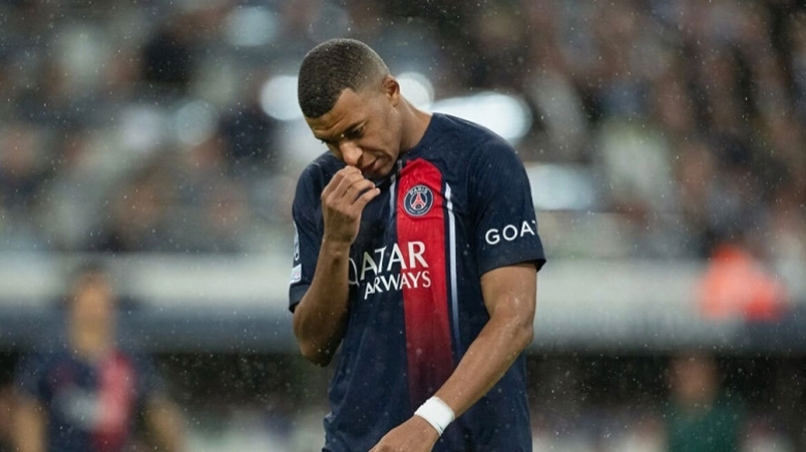 Μπαπέ: Τέσσερα συνεχόμενα παιχνίδια χωρίς γκολ για πρώτη φορά από το 2018