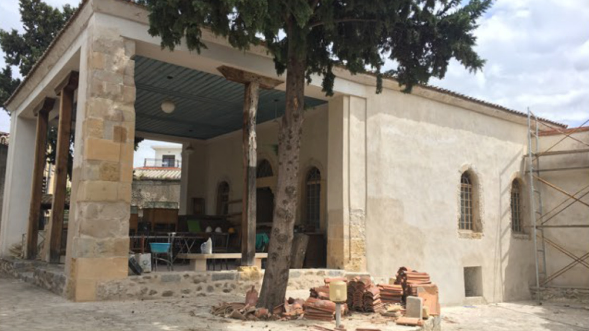 Κομοτηνή: Αποκαθίσταται το κτίριο του Παγοποιείου στο συγκρότημα Ιμαρέτ 