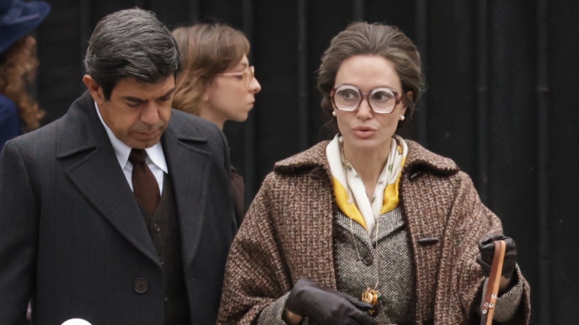 Αντζελίνα Τζολί: Αγνώριστη ως Μαρία Κάλλας - Οι πρώτες φωτογραφίες από τα γυρίσματα 