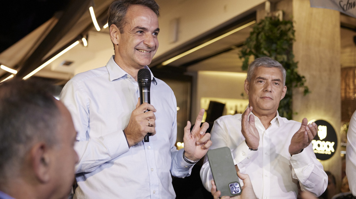 Μητσοτάκης από Λάρισα: Είμαστε εδώ για να στηρίξουμε τον Κώστα Αγοραστό να κερδίσει αυτή τη μάχη