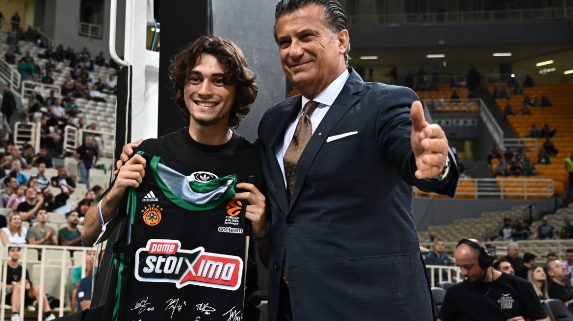  Η ΚΑΕ Παναθηναϊκός βράβευσε τον Παραολυμπιονίκη Νάσο Γκαβέλα