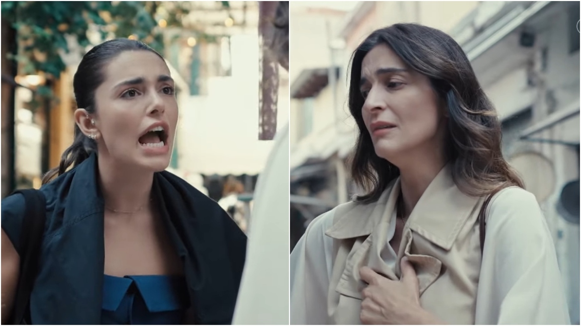 Γη της Ελιάς: Η πρώτη συνάντηση της Ιουλίας με την κόρη της είναι εκρηκτική