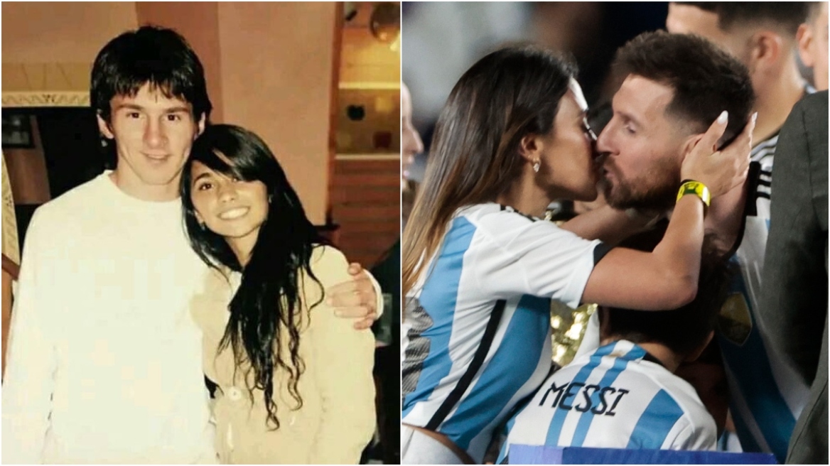 Λιονέλ Μέσι: Οι φωτογραφίες με την Αντονέλα από όταν ήταν έφηβοι