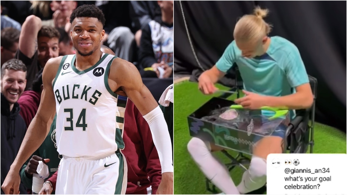 Αντετοκούνμπο: Το δώρο του Γιάννη στον Χάαλαντ - Δείτε βίντεο