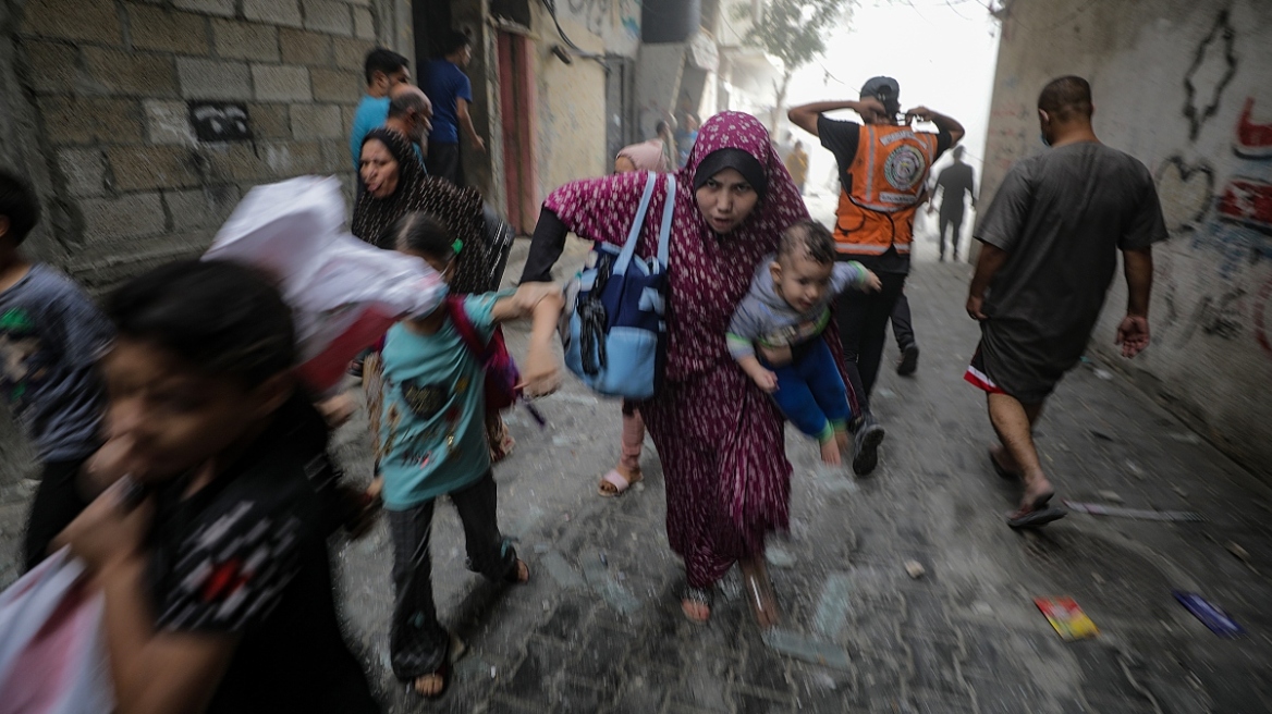 Γάζα: Περίπου 600.000 εσωτερικά εκτοπισμένοι διαμένουν σε 150 εγκαταστάσεις του ΟΗΕ