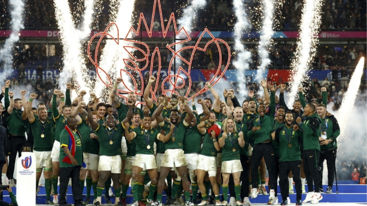 Ράγκμπι: Η Νότια Αφρική νίκησε με 12-11 τη Νέα Ζηλανδία και κατέκτησε το Παγκόσμιο Κύπελλο 