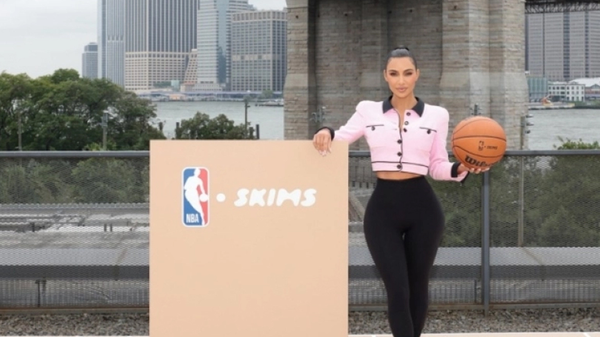 Η Kim Kardashian ενώνει τις δυνάμεις της με το NBA και το WNBA: Η εταιρεία της γίνεται βασικός χορηγός εσωρούχων