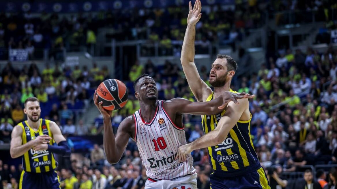 Euroleague, Φενερμπαχτσέ-Ολυμπιακός 79-77: Κρίμα κι άδικο για την προσπάθεια