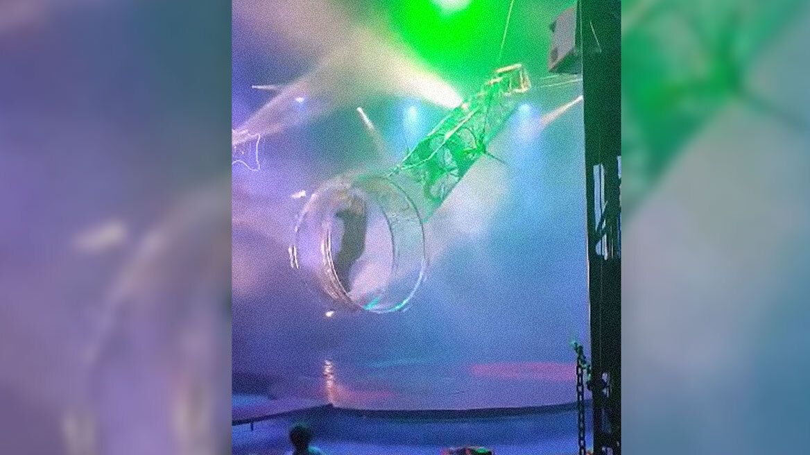 Αγρίνιο: Ιταλός ακροβάτης πέφτει στο κενό από μεγάλο ύψος μπροστά στο κοινό - Δείτε βίντεο