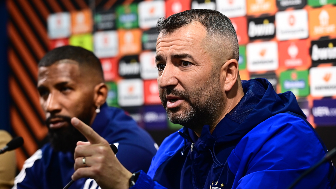 Μαρτίνεθ για το Γουέστ Χαμ - Ολυμπιακός: «Πρέπει να κάνουμε κάτι παραπάνω από τέλειο ματς, έχω μεγάλη πίστη στην ομάδα μας» 