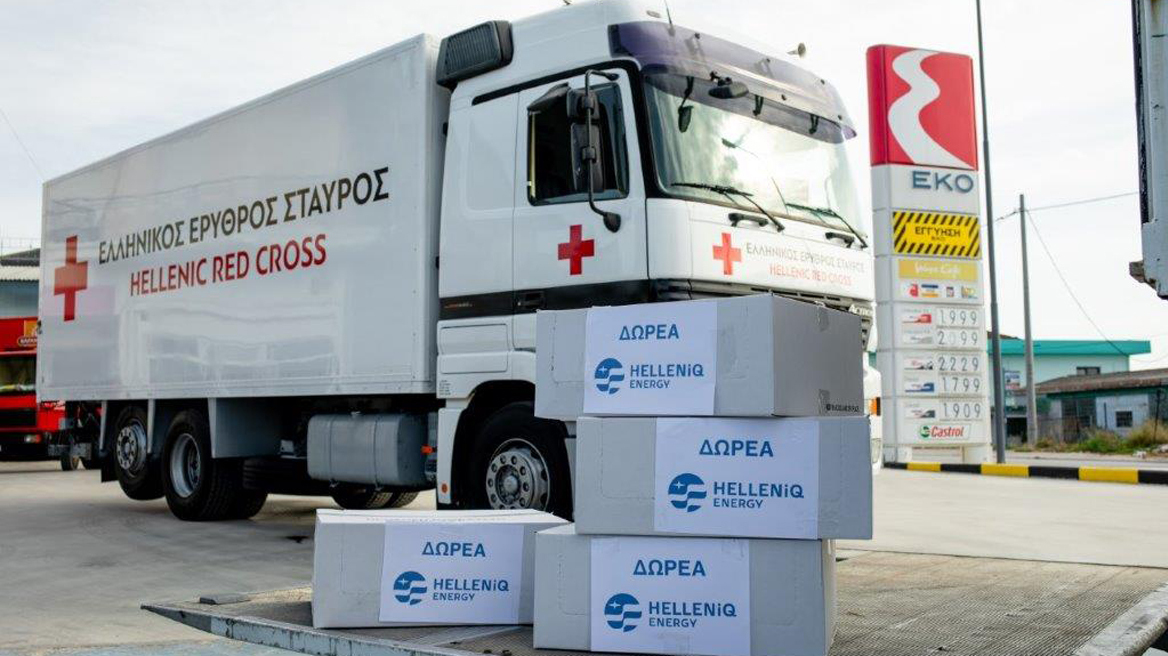 HELLENiQ ENERGY: Αποδεικνύει τη δύναμη της προσφοράς, με δράσεις 10 εκατ. ευρώ για τους πληγέντες στη Θεσσαλία
