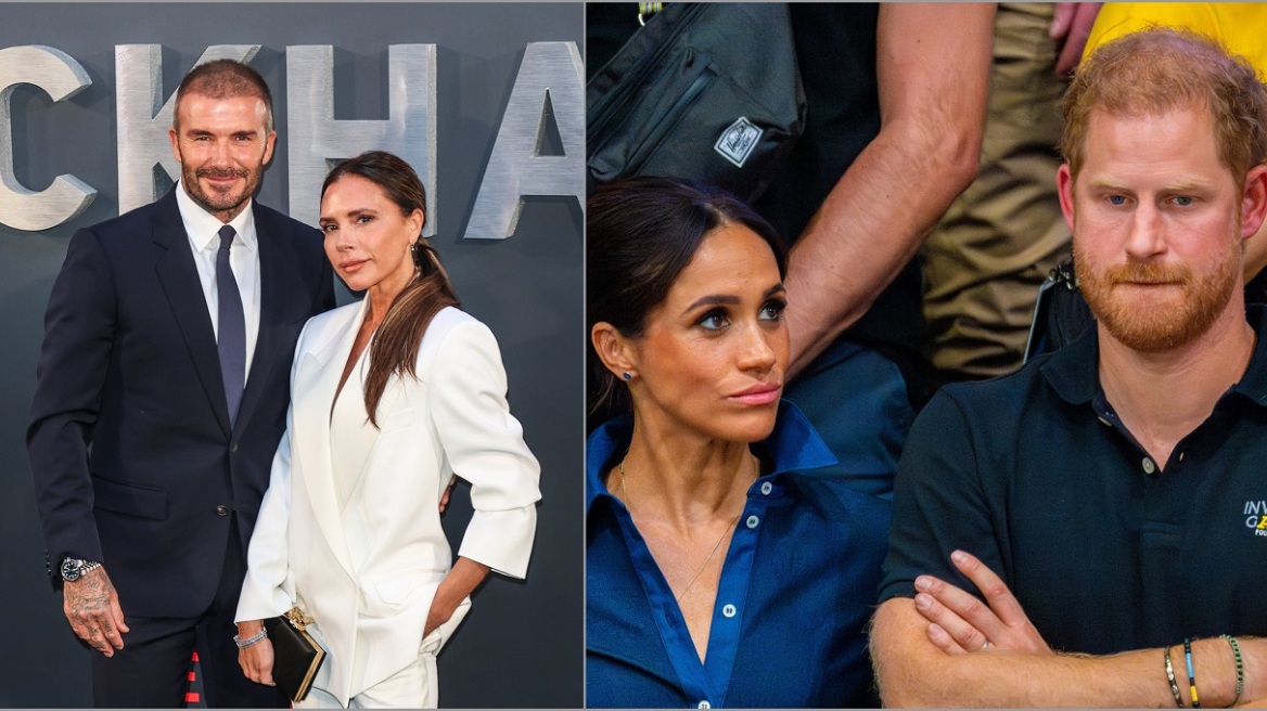 Γιατί η φιλία των Beckham με τον πρίγκιπα Harry και τη Meghan Markle έληξε οριστικά
