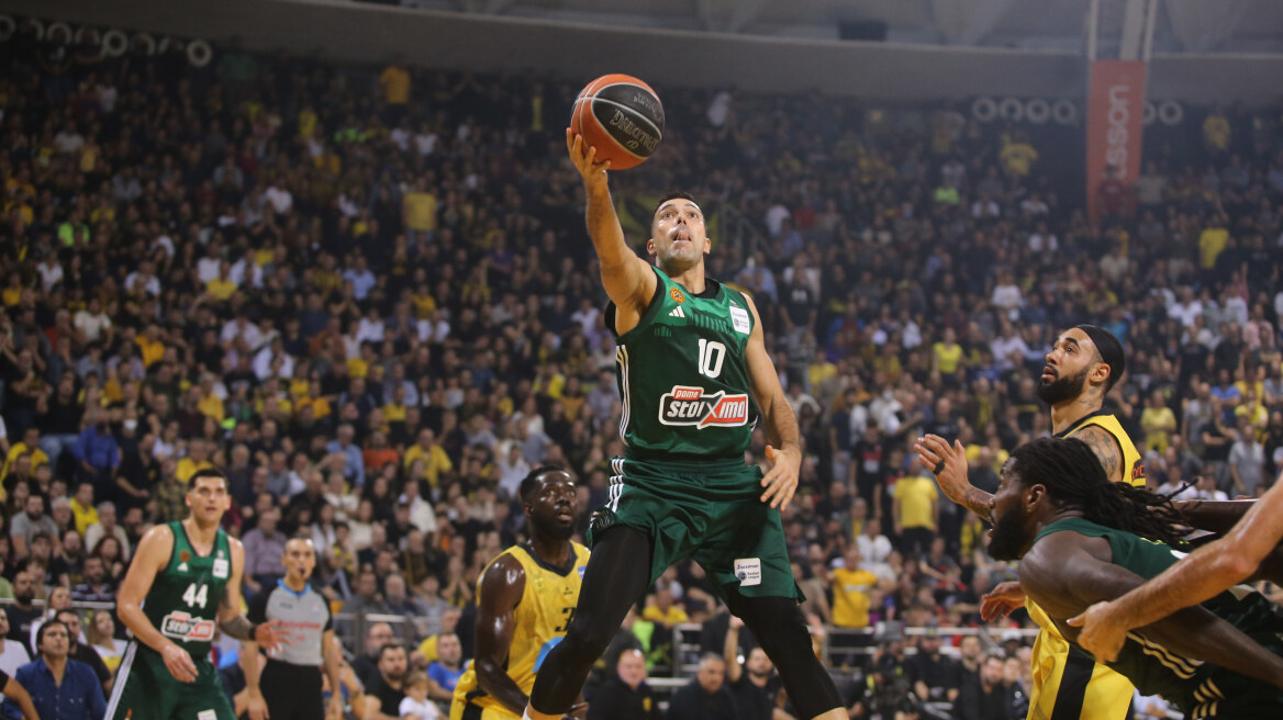 Stoiximan Basket League, Άρης - Παναθηναϊκός 65-75: «Απέδρασε» με νίκη από το κατάμεστο Αλεξάνδρειο - Βίντεο 