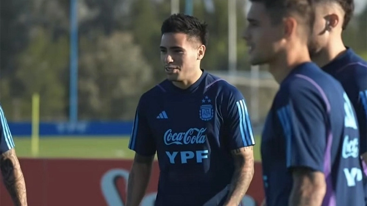 Ορτέγκα: Η πρώτη προπόνηση του με την Αργεντινή