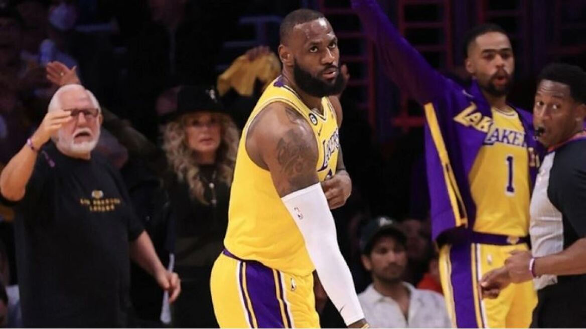 Μπλέιζερς - Λέικερς 95-107: O 39χρονος ΛεΜπρόν σημείωσε 35 πόντους σε 34 λεπτά 