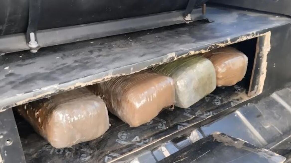 Η «Lussy» βρήκε κρύπτες με 75 κιλά κάνναβης σε Ι.Χ. στη Θεσπρωτία