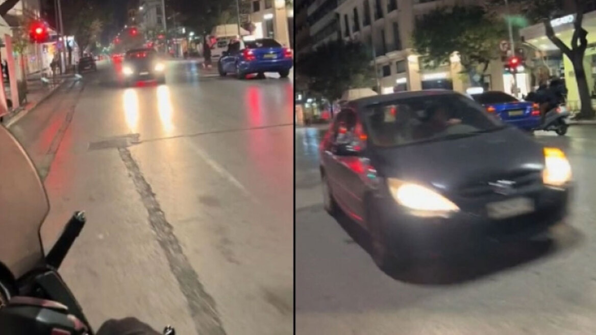 «Αυτά μόνο στη Σαλόνικα»: Οδηγός μπήκε ανάποδα στην Τσιμισκή και έγινε viral (vid)