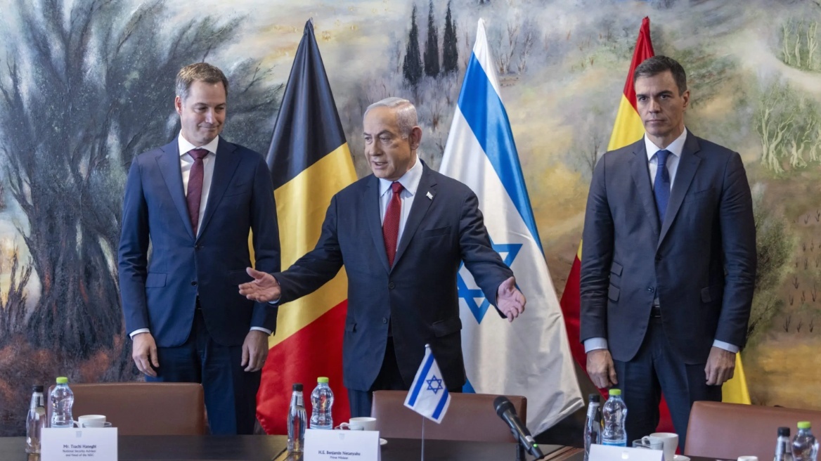 Ισραήλ: «Αυστηρή επίπληξη» σε Βέλγιο και Ισπανία μετά τις καταγγελίες για καταστροφή της Γάζας