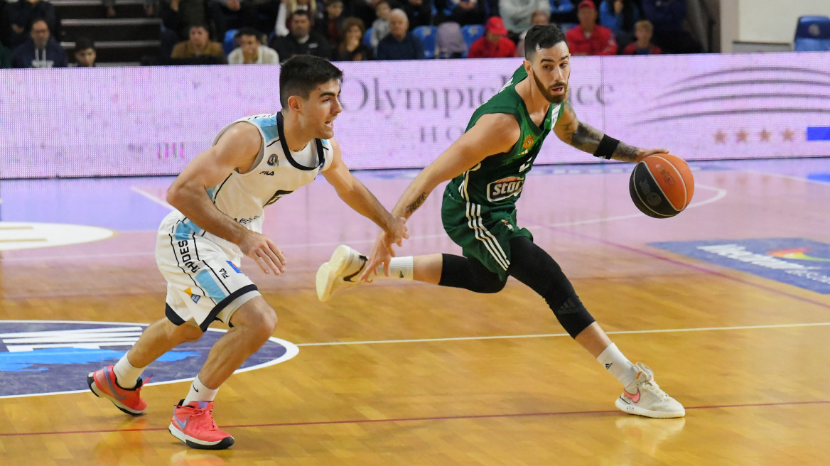 Stoiximan Baskek League, Κολοσσός Ρόδου - Παναθηναϊκός AKTOR 78-81: Αγχώθηκε αλλά διατήρησε το αήττητο με Ναν και Βιλντόζα