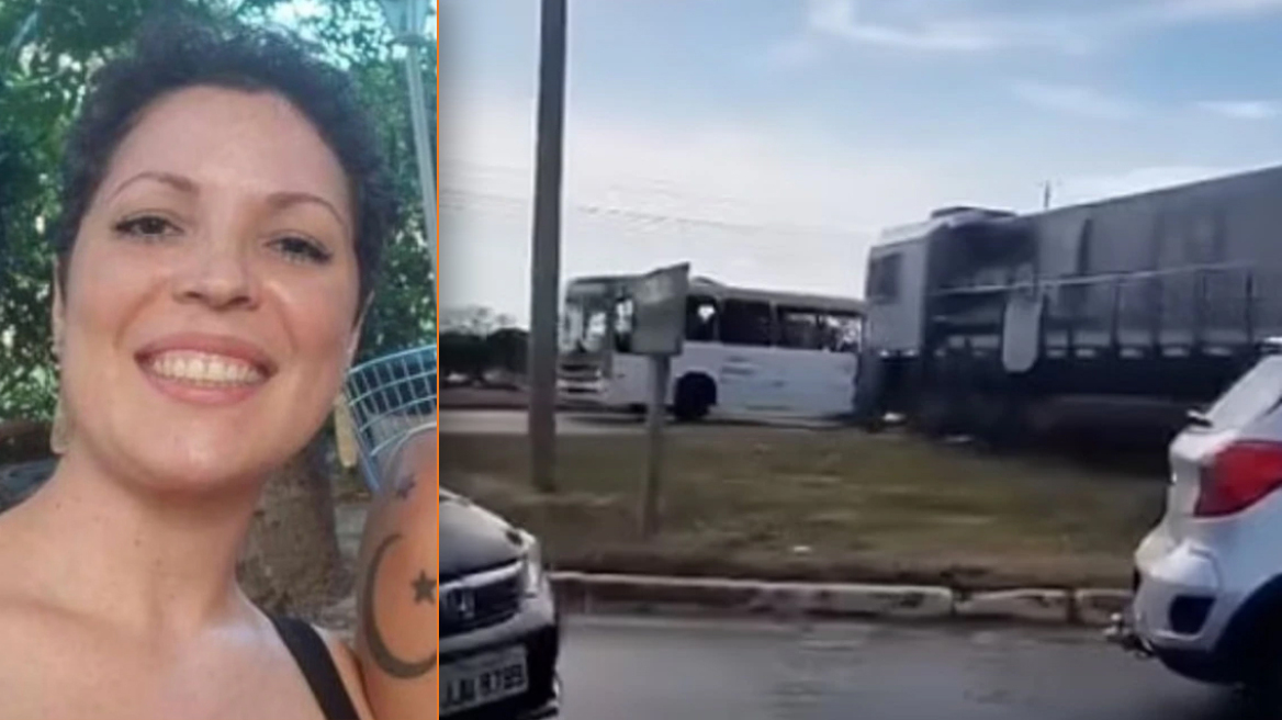 Βραζιλία: Τραγικός θάνατος για 37χρονη - Διαμελίστηκε όταν τρένο χτύπησε λεωφορείο στο οποίο επέβαινε - Δείτε βίντεο