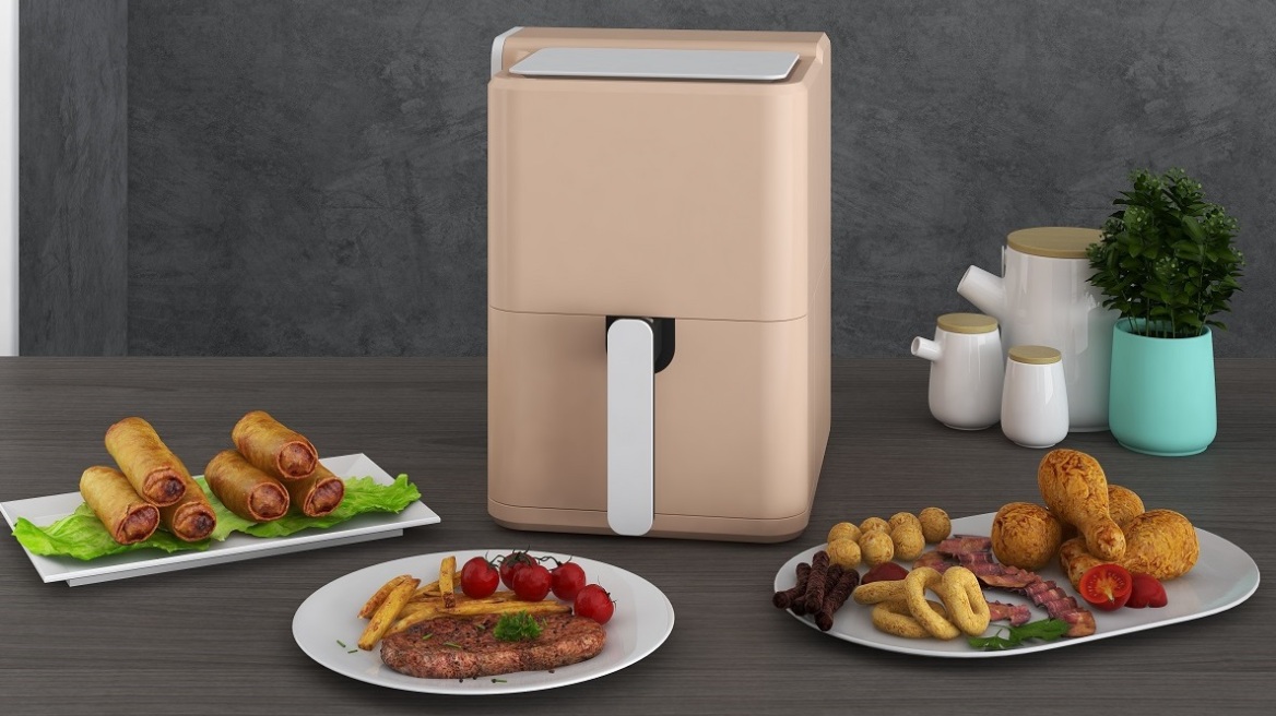 Φριτέζα αέρος: πήραμε στα χέρια μας το βιβλίο με τις 80 απολαυστικές συνταγές