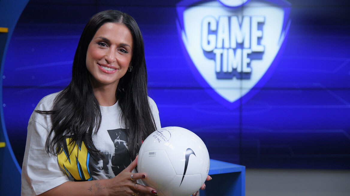 H Χριστίνα Σάλτη στο GAME TIME για τον Ματίας Αλμέιδα και την «Παράλληλη Αγάπη» στο OPAP ARENA