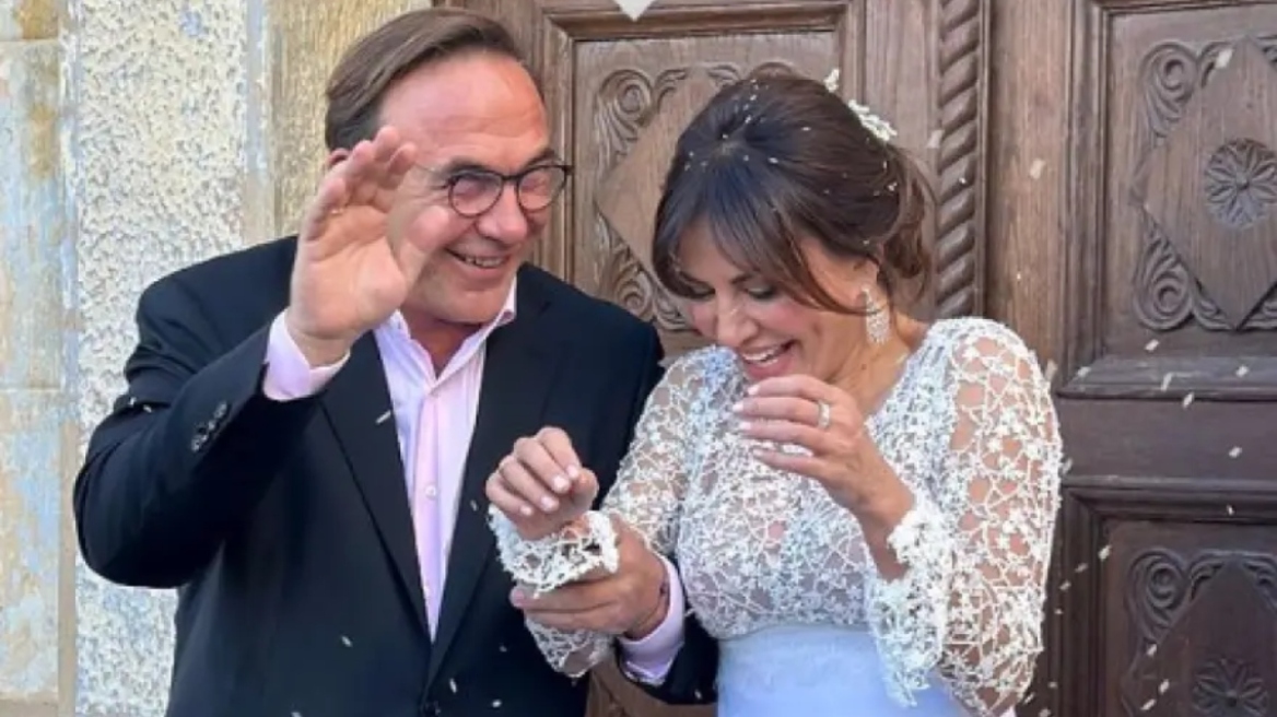 Δήμητρα Ματσούκα - Πέτρος Κόκκαλης: Δείτε βίντεο από τον χορό τους στο γλέντι του γάμου