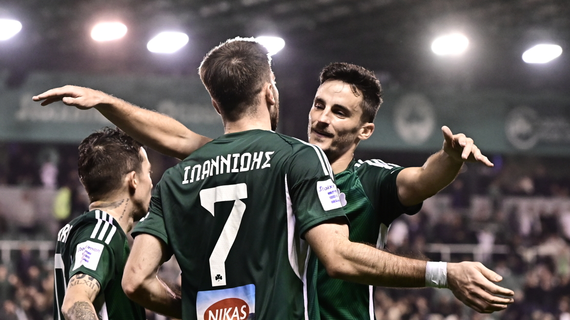 Stoiximan Super League: Φινάλε στον πρώτο γύρο με τον Παναθηναϊκό στην κορυφή - Δείτε τα 18 γκολ της αγωνιστικής 