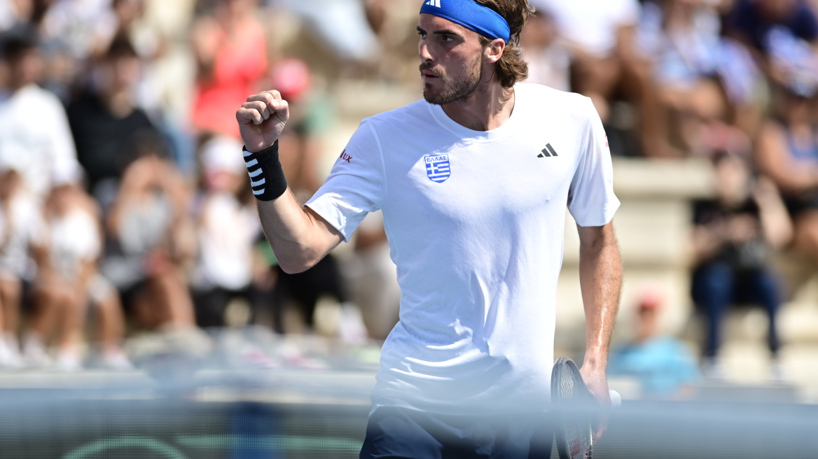 Davis Cup: Στο γήπεδο μπάσκετ της ΑΕΚ οι αγώνες Ελλάδας - Ρουμανίας στο τένις - Θα παίξει ο Τσιτσιπάς 