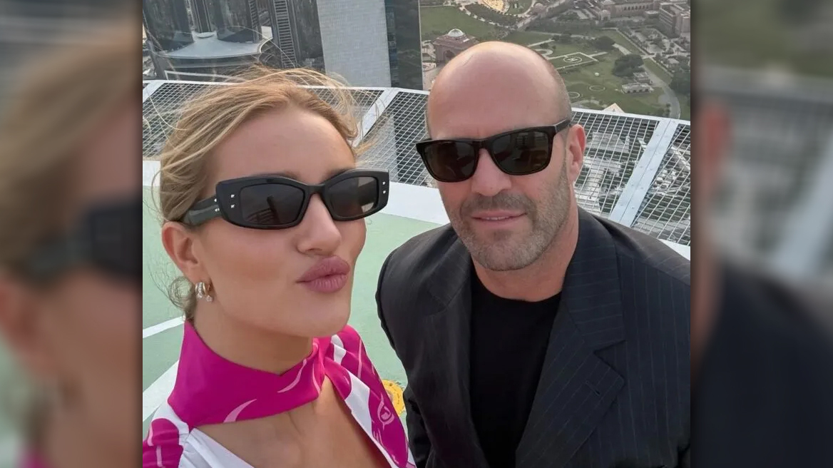 Τζέισον Στέιθαμ: Πώς αποχαιρέτισε το Άμπου Ντάμπι - Οι κοινές φωτογραφίες με τη σύντροφό του